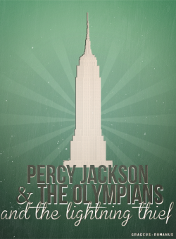 graecus-romanus:  Minimalist Posters of Percy Jackson and the