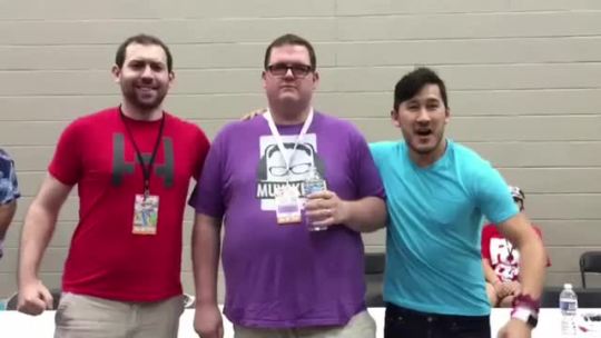 septicplier:  It’s My BIRTHDAY! (x)   THIS BROUGHT SO MUCH MEMORIES.  but the wAY MARK PULLED JACK INTO HIM I CANT