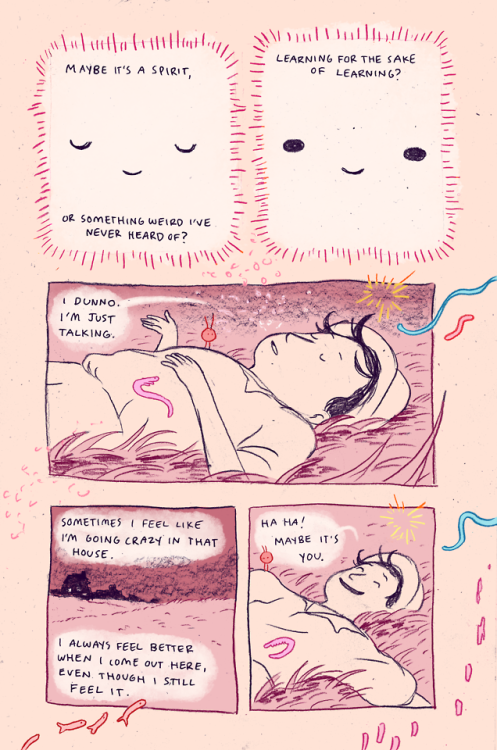 a comic for class! we were given a list of first sentences of books and movies and told to pick one 