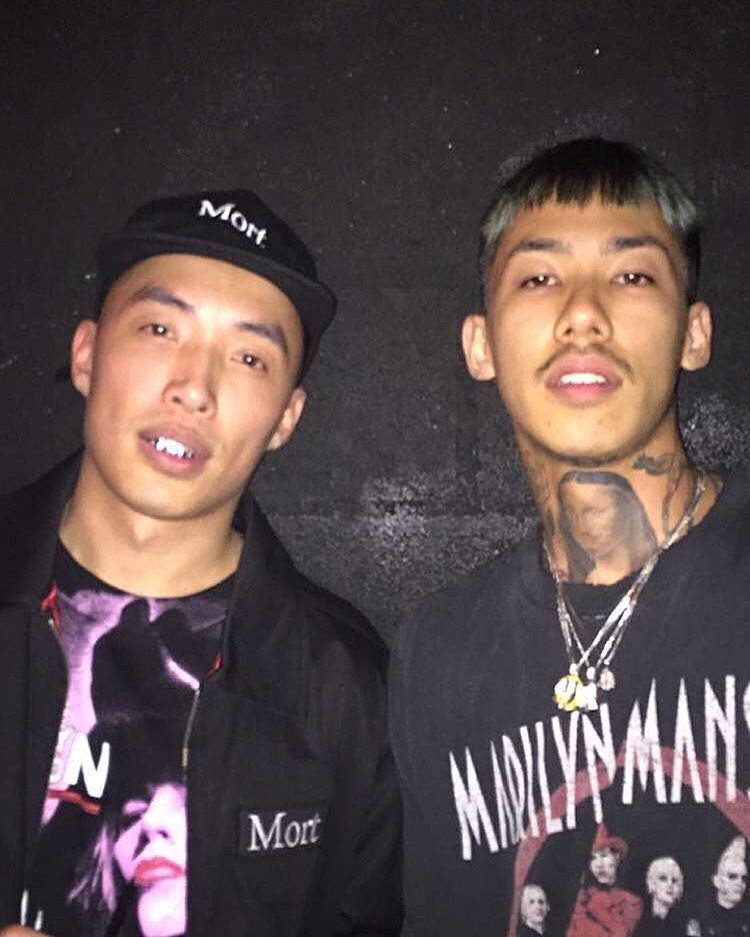 sheithanh:  Last night with brother @kohh_t20  Manson on the shirt Dirt boys (à
