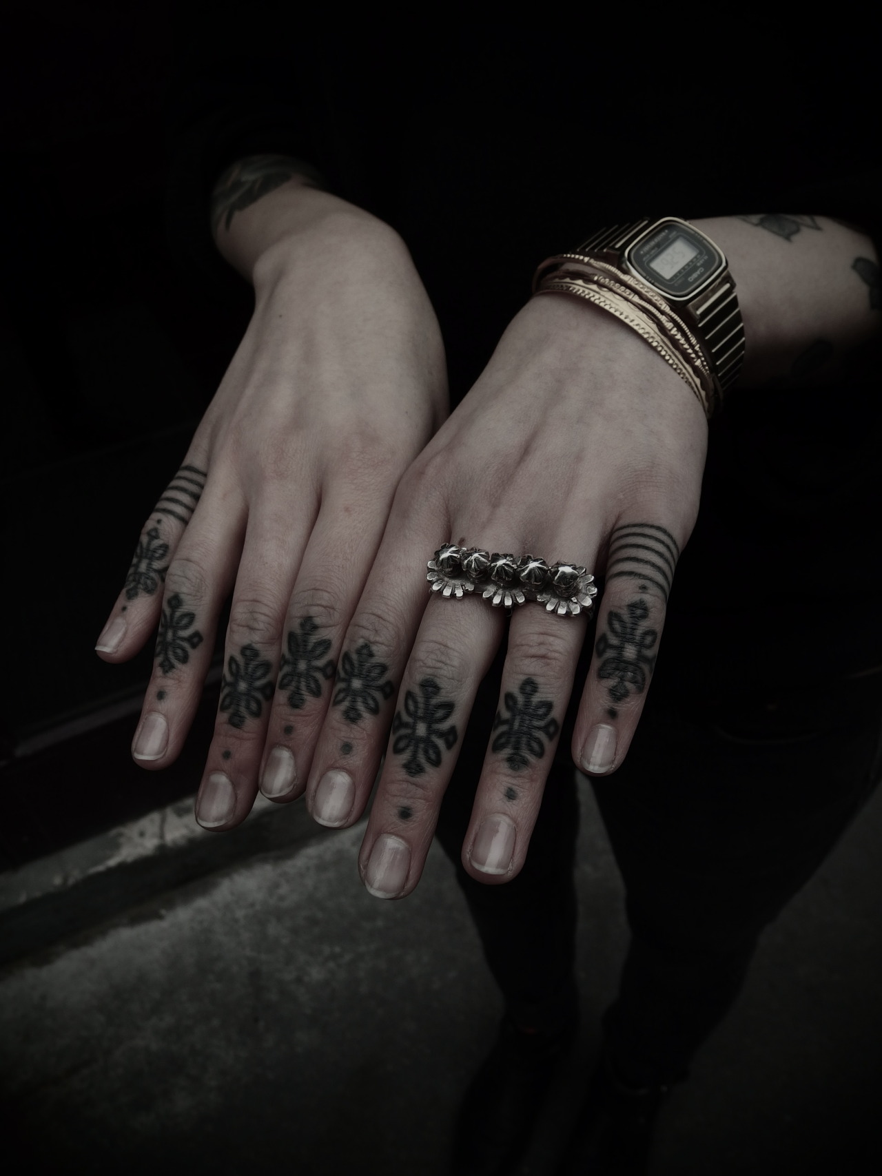 guyletatooer:  Healed tattoo on Sophie . In Paris . 