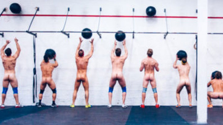 maleinstructor:  One cross-fit class in Denmark throws back to Ancient Greece with