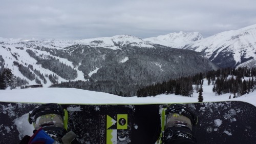 Got my early season ride on since Ontario is warm and bare.Banff, Dec ‘15