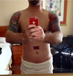 I Know, It Is A Cell Phone Mirror Selfie, But Hey, I&Amp;Rsquo;M In A Towel.