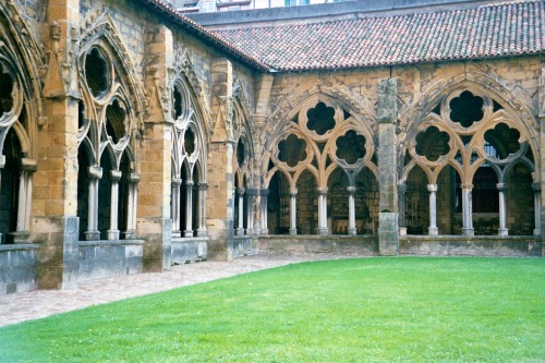 Cloister, Bayonne Cathedral, France, 1998.