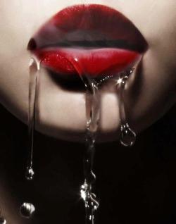 merlin-reborn:  Erotic RED lips.