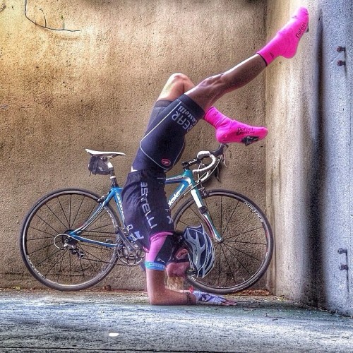 dfitzger: By castellicycling: What do you do to help your riding? Yoga? Photo via @patbailey @bearde