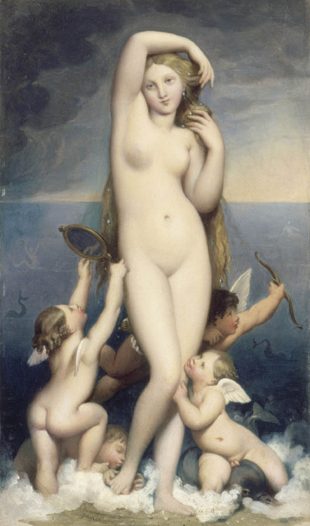 Venus Anadyomene by Jean-Auguste-Dominique Ingres1848oil on canvasMusee Conde