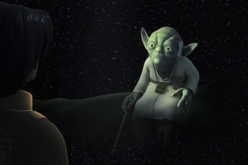 This week’s episode of Star Wars Rebels, &quot;Shroud of Darkness&quot;, features some familiar face