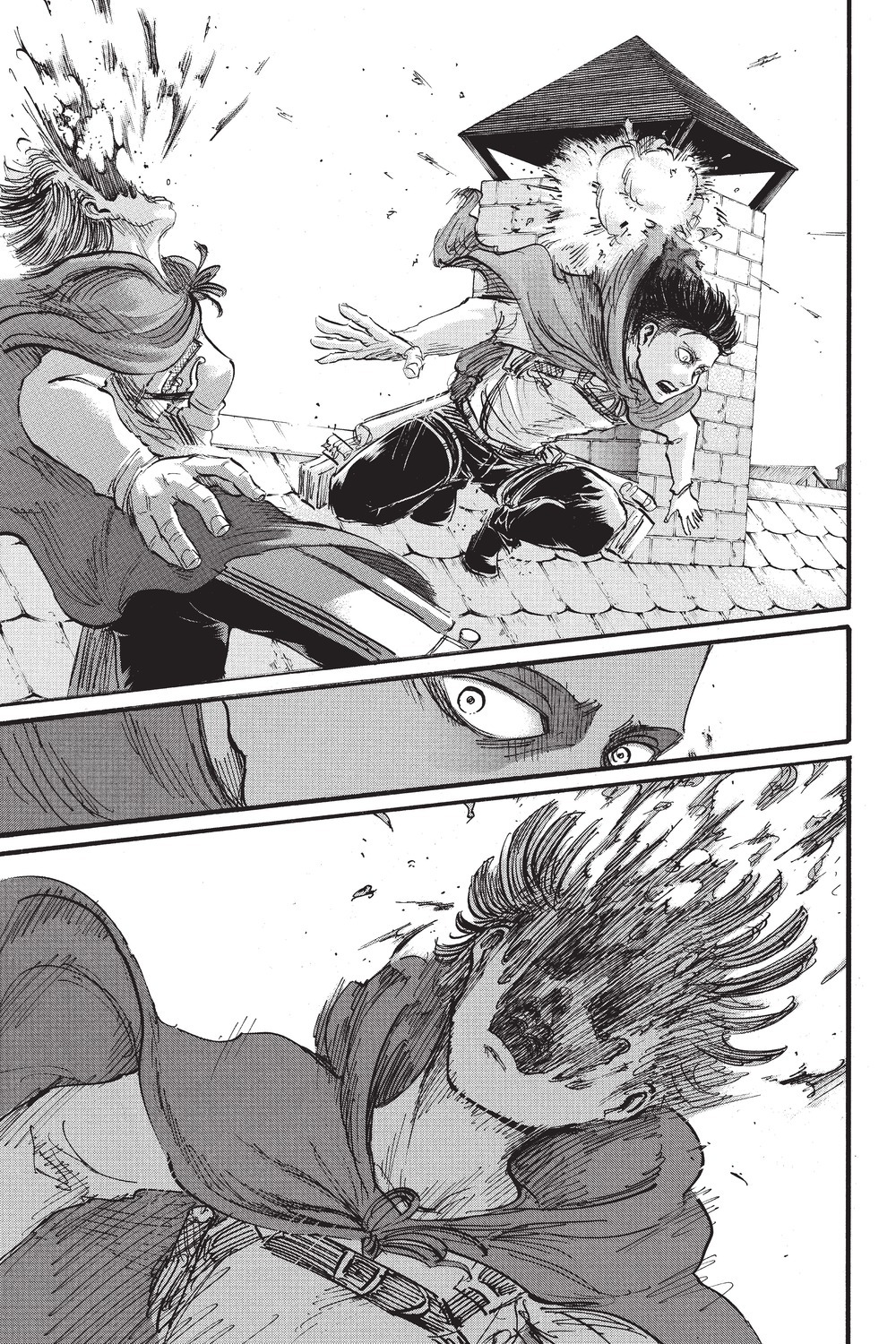 The foreshadowing for this moment is more clear in the manga, Notice where Grisha  is looking : r/ShingekiNoKyojin