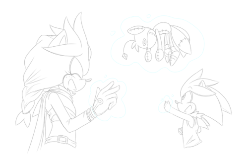Some requested doodles from tonight’s stream! We wanna thank everyone who came and kept us com