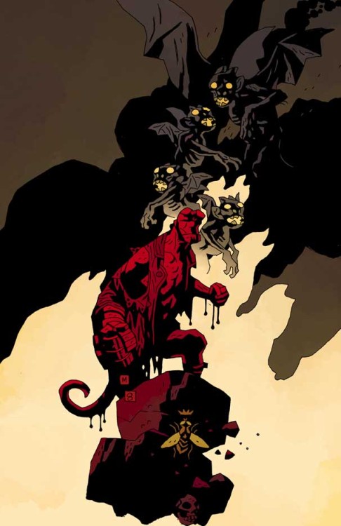 scuolainternazionaledicomics:Mike Mignola’s Hellboy.