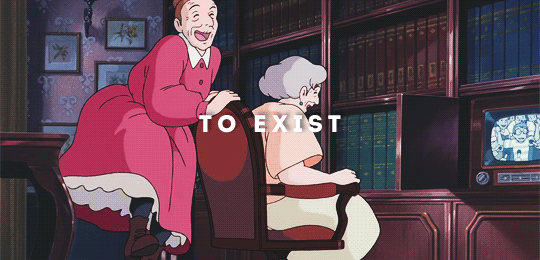 elloryia:  lawlieting:“even amidst the hatred and carnage, life is still worth living. it is possible for wonderful encounters and beautiful things to exist” ‒ hayao miyazaki   Again, what is this if not the perfect definition of fanfiction? 🖤I