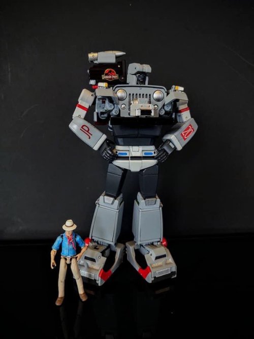 Custom Transformers Masterpiece “Autobot Rex” by GetRightRobot.