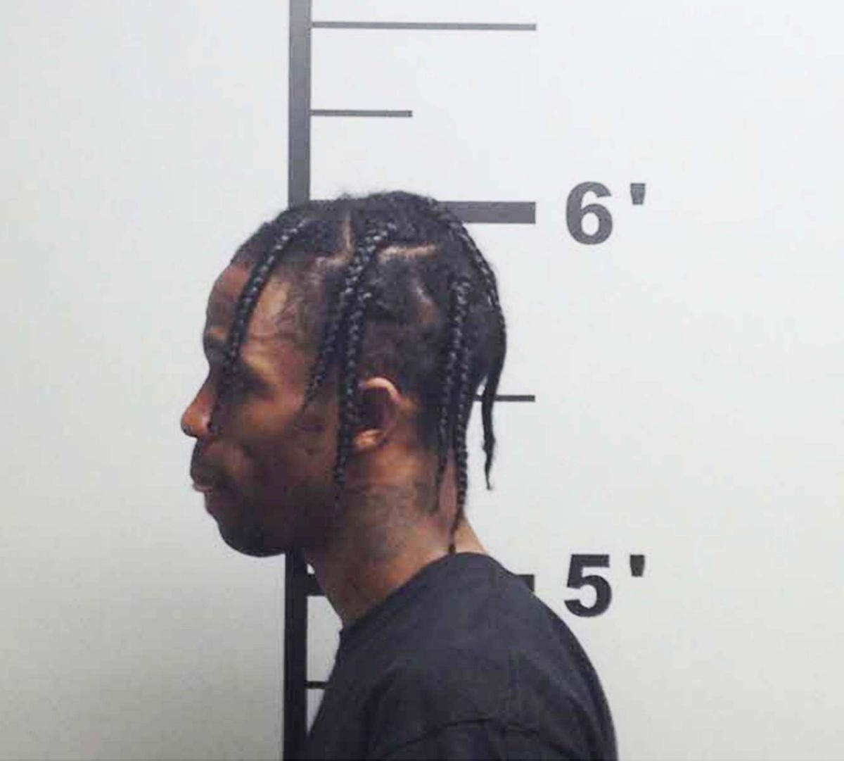 0gz:  Travi$ Scott’s mug shot
