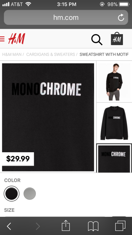 omg dash, i’m so tempted to buy this since otp !!! i wanna be an even bigger monochrome trash by wearing this agsdhjfkffkkllsomeone else submitted this sweatshirt to me too sdgsfgg  i laughed