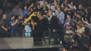 hiitsmekevin:Seth Jumps From The Crowd, Different Angles