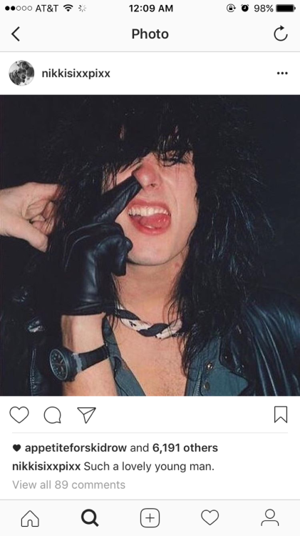 heroin-diary: Nikki roasting his younger self on instagram is what I live for.