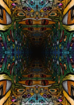 fedraart666:  acid-laboratory:  daalbinogoddamnrhino:  Tunnel of eyes The ULTIMATE