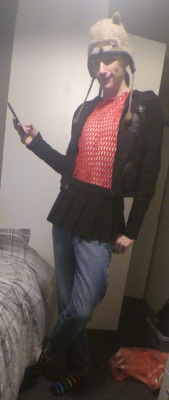 Told You! This Is My Skirt/Jeans Combo, With An Added Plus Of Showing Off (Though