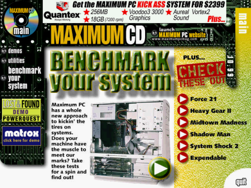 Maximum CD - October 1999