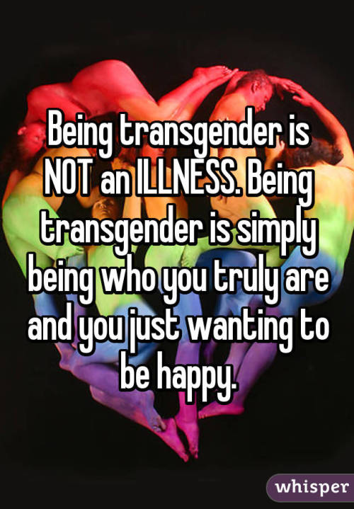 sallymolay: These Whisper messages tell a lot bout what it is like to be trans. See more here!