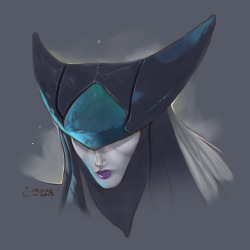 simoneferriero:  Lissandra from @leagueoflegends