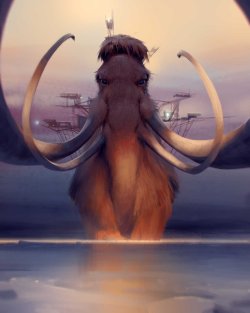 artissimo:  mammoth by sergey kolesovIllustration