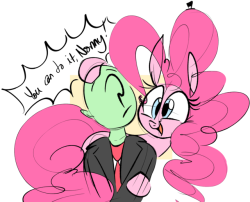 anonymoushatter:this weeks ponk doodles
