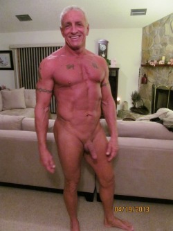 Mature man exhibitionist