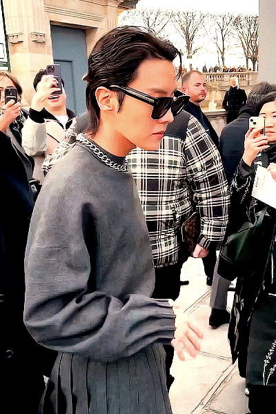 Jung Hoseok At Dior Fashion Show