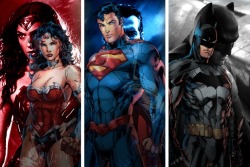 detectivevision:  DC Trinity.Amazon Princess,Man