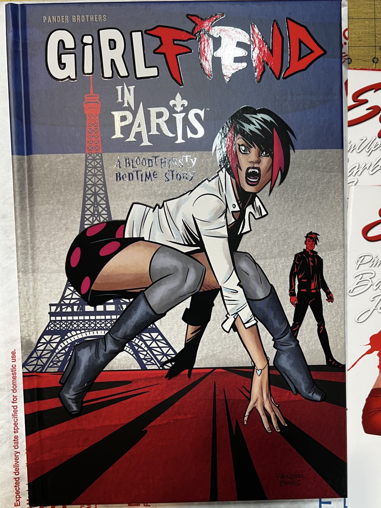 GIRLFIEND IN PARIS • A BLOODTHIRSTY BEDTIME STORY • art & words • The Pander Brothers • Dark Horse Comics [Nov 2023]