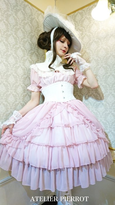 wunderwelt2014: ＊ATELIER-PIERROT＊Classical Chiffon OP www.wunderwelt.jp/en/fleur/products/m-