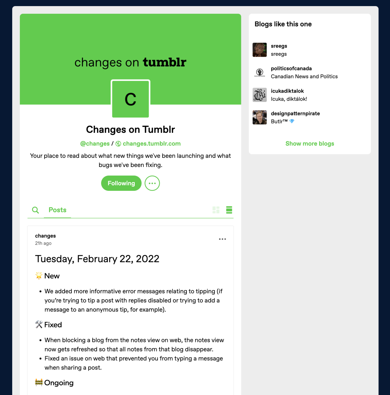 You can tip creators on Tumblr now