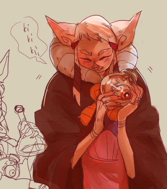 lopuff:  a bat lady design i did a loong time ago! decided to re-draw her cos why