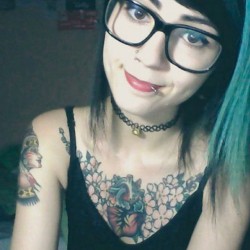 @pandub_suicide looks #adorable in her #SuicideGlasses!