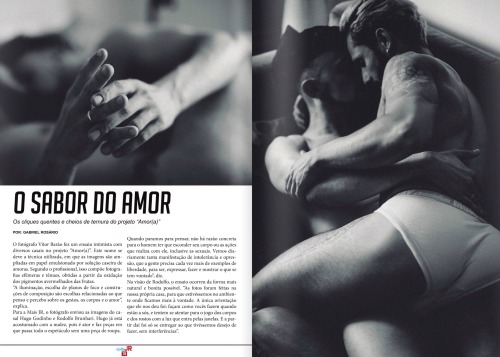 100nudeshoots: What an honor! Our photoshoot for @projetoamoramora was published on the Portfolio se