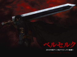 animeslovenija:  Image from the official PR advertising the new Berserk anime. 