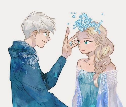 Jelsa jack frost and elsa