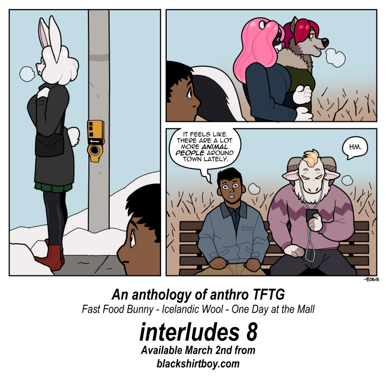 Interludes 8 comes out next Friday! It&rsquo;ll contain two male-to-female, and