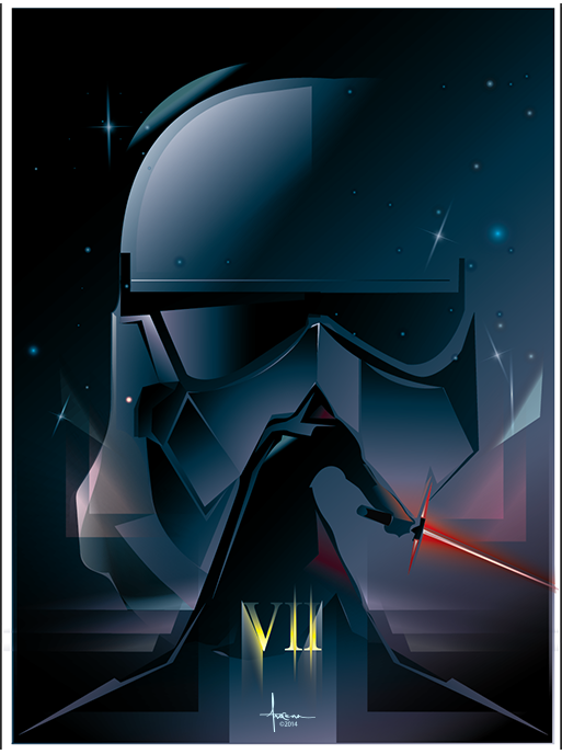 geekynerfherder:  &lsquo;Star Wars: The Force Awakens&rsquo; by Orlando