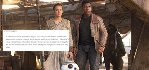 poe-daamneron:the force awakens + text posts