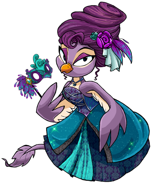 boredchanty:I created a new Neopets character! She is Erika, the journalist Pteri who works at the N