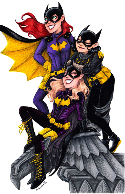 m-sciuto:  Batgirls commission Follow me on Instagram @msciuto.arts
