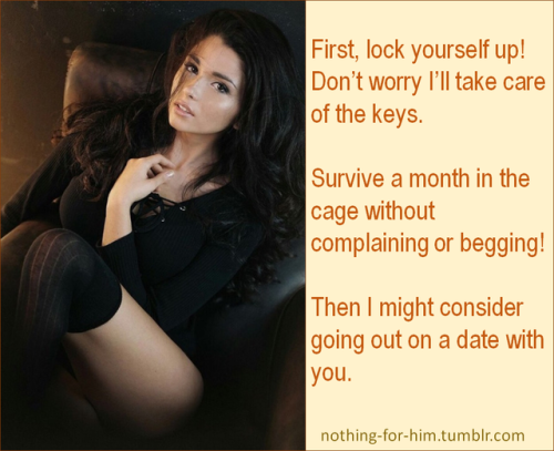 nothing-for-him:Challenge: Lock yourself up for 10 days!