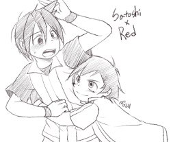 kipam:  Satoshi x Red (pksp) Red x Saroshi