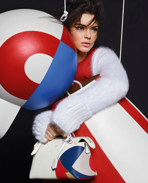 Kendall Jenner for Fendi FallWinter 2015 Ad Campaign