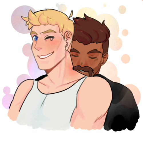 your beard tickles!!（*’∀’人）♥