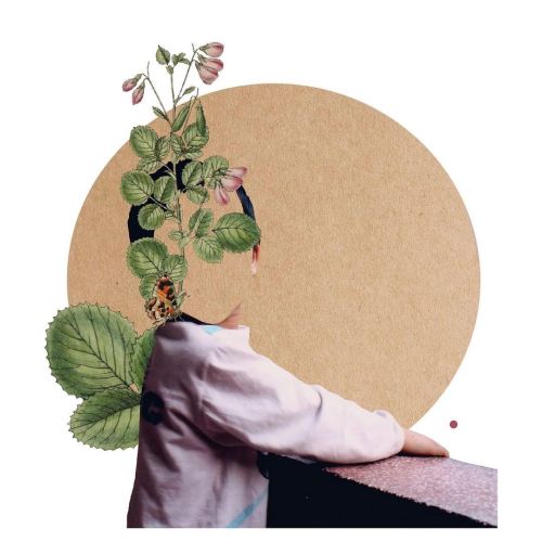 “Little Cousin” #Art by @just.tle. . . . . #digitalcollage #collageartwork #floral #pocartists #as